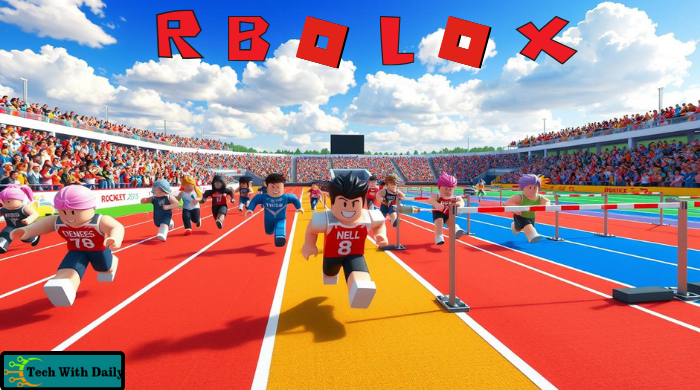 roblox track and field development