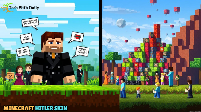 Minecraft hitler skin debate