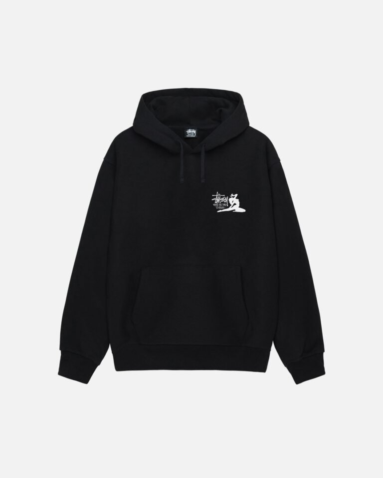 BLACK RELAX HOODIE