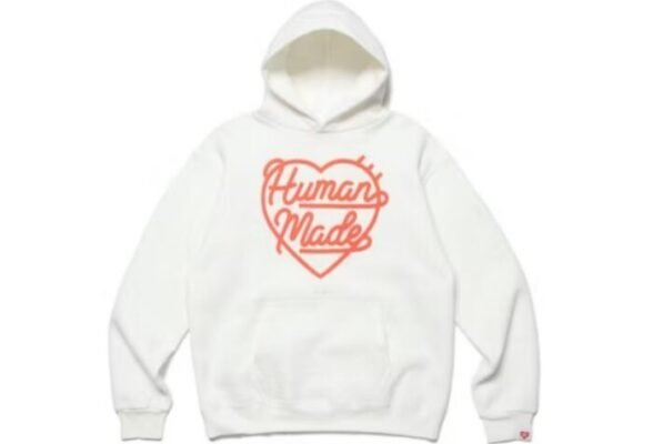 Human Made Hoodie with Heart Design